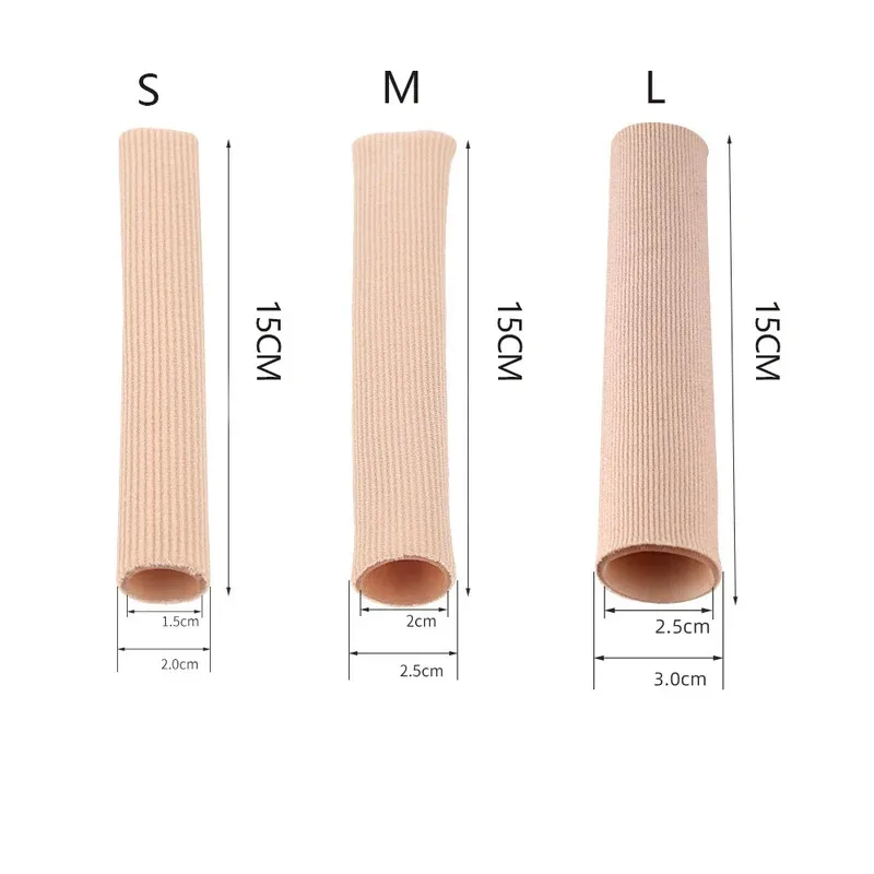 1/3/6PCS Fabric Toe Separator Finger Protector Applicator Corn Callus Remover Bunion Corrector Pedicure Tools Pain Relief Tube