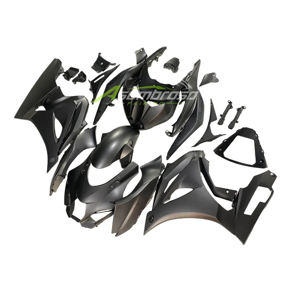 For Suzuki GSXR1000R 2017-2026 Custom Painted Motorcycle Fairing Set ABS Injection Body Frame Cowl | Matte Black