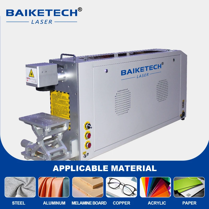 50W Marking Machine Laser Portable Machine Manufacture  Portable Fiber Laser Marking Engraving Machine Wholesale Price