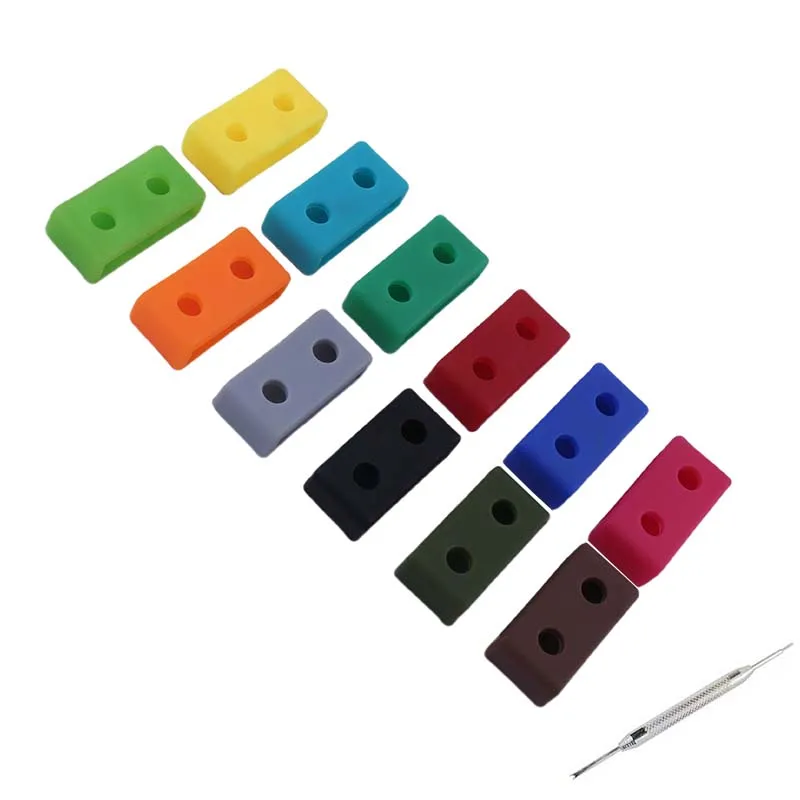 Watch accessories compatible with CASIO Series Resin watch bezel 18 20 22mm  watch strap cyclic silicone replacement bezel