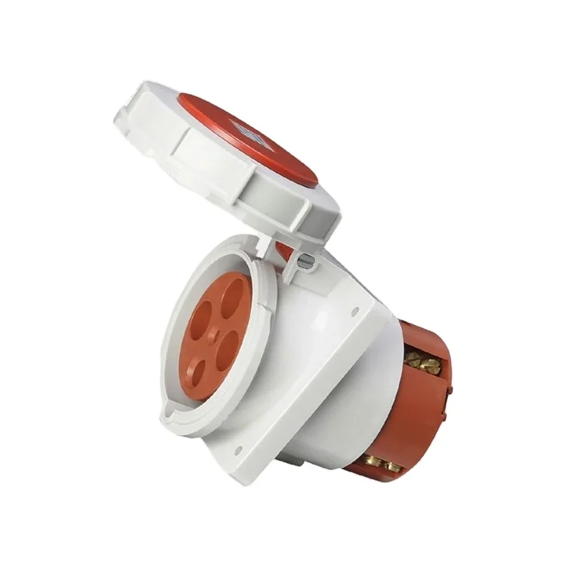 for ABS IP44 5P 16A Surface Mounted Socket 4 Hole Wall Fire Proof Australian Standard Socket