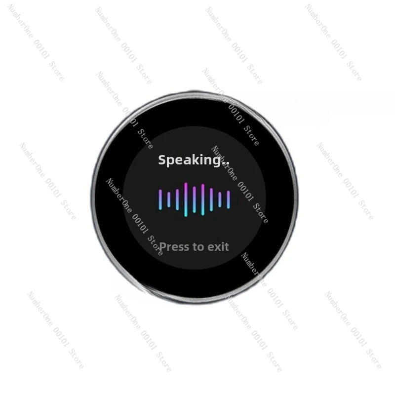 

1.28-Inch smart beauty mirror | AI conversation Bluetooth remote control and stepless dimming