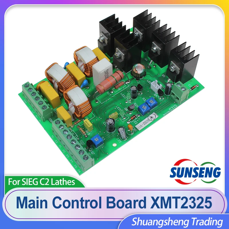 XMT-2325 Main Control Board Lathe Power Drive Board SIEG C2-182 Oringial Electric Circuit Board FC250J For BT ML300&JET BD-6