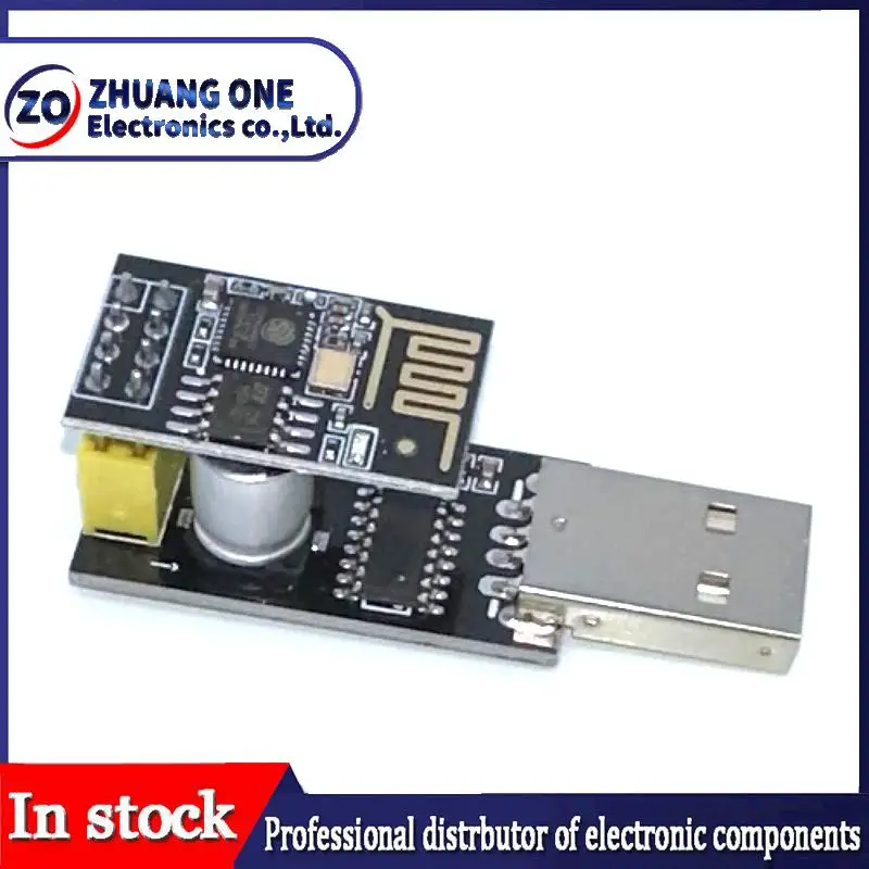 ESP01 Programmer Adapter UART GPIO0 ESP-01 Adaptater ESP8266 CH340G USB to ESP8266 Serial Wireless Wifi Developent Board Module