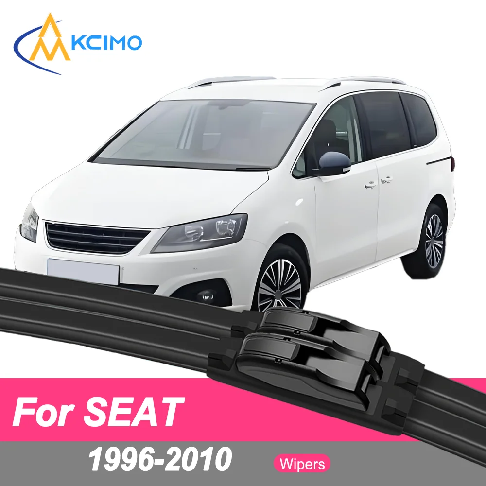 

Premium Rubber Durable Silent Windshield Wiper Blades 2pcs for SEAT Alhambra 7M 1996-2010 Volkswagen Sharan Ford Galaxy