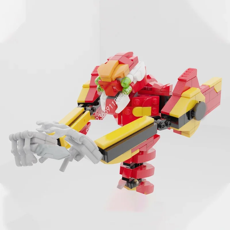 

Набор для сборки MOC Synchronized Humanoid Mecha 02 из 581 детали: эксклюзивный рождественский проект DIY, идеальный подарок для взрослых строителей