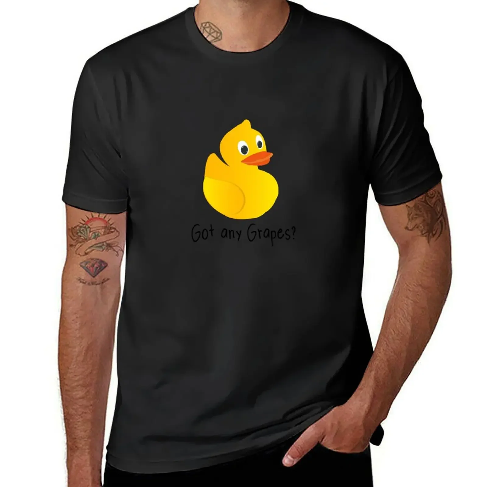 

Got any grapes funny grapes duck funny gift idea T-Shirt vintage anime shirt sports fans anime stuff plus size men clothing