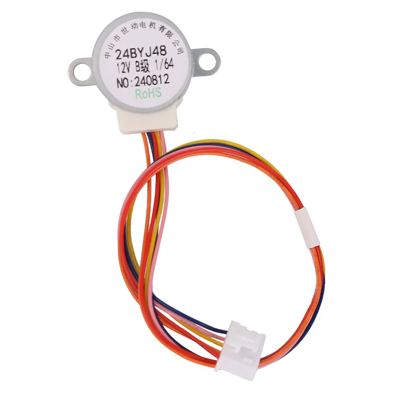 24BYJ48 محرك متدرج 12 فولت مرحاض ذكي، جهاز عرض، سخان، محرك هزاز الرأس مروحة اهتزاز
