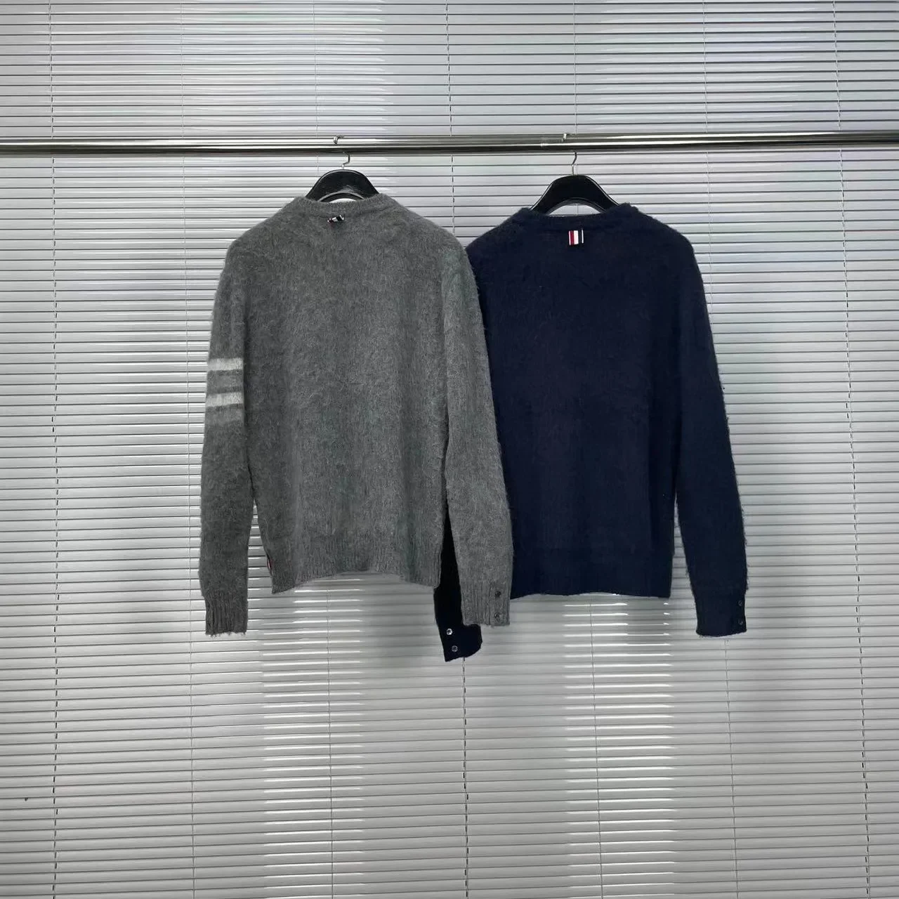 TB Tom Autumn/Winter New Dog Angora Sweater Men Women's Same Style Casual Comfortable Pullover Coat From Factory Direct