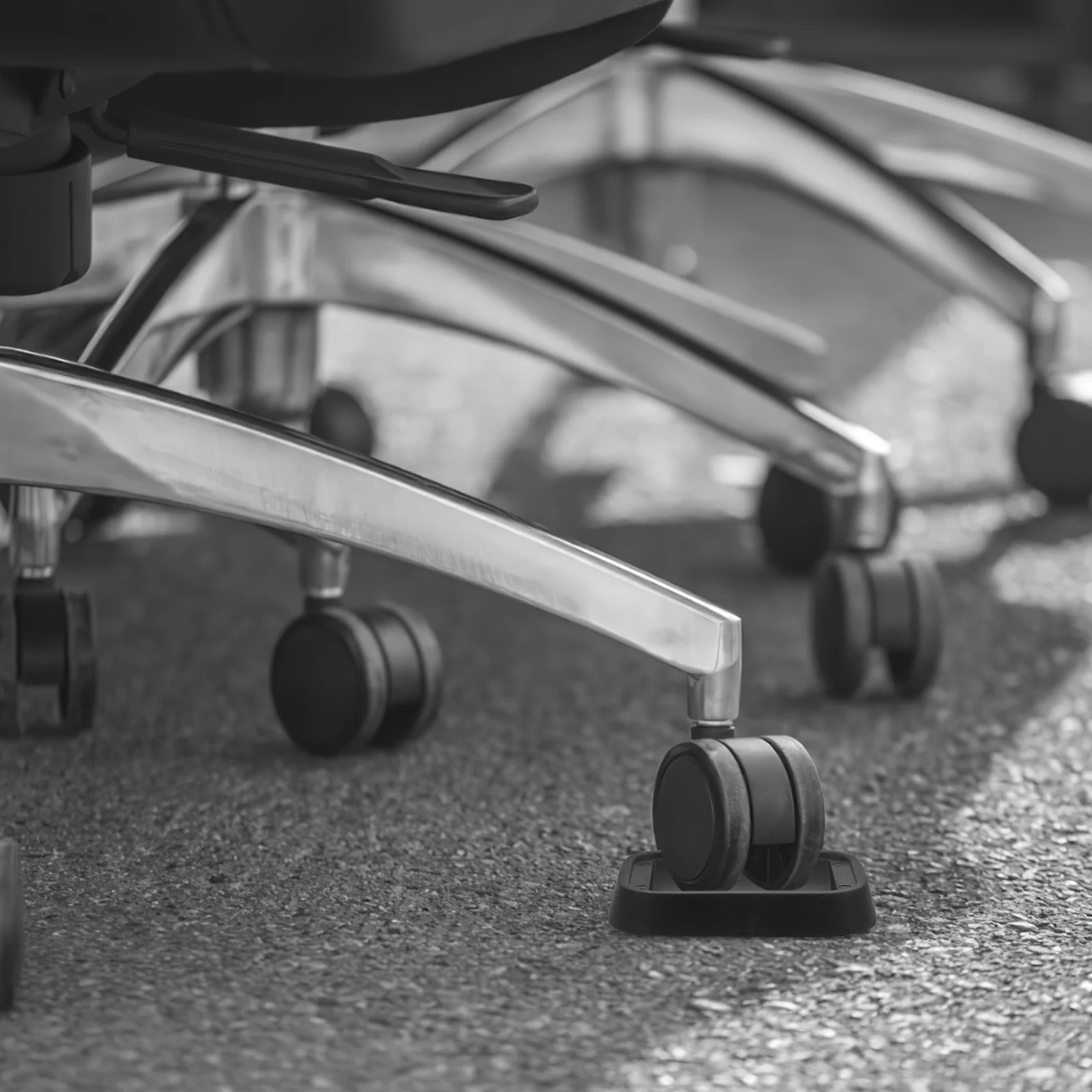 

6Pcs Furniture Coasters Rubber Caster Cups Chair Feet Stoppers Floor Protectors for Hardwood Carpet Furniture Coasters