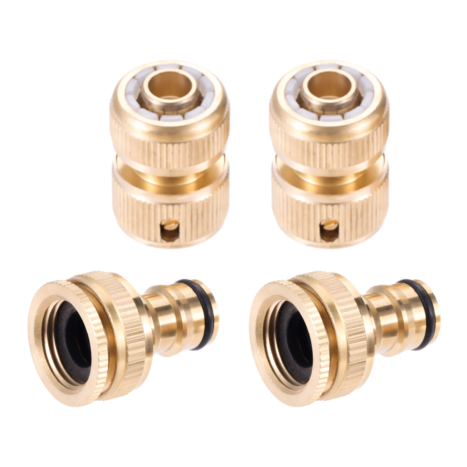 4pcs Garden Hose Connector 3/4