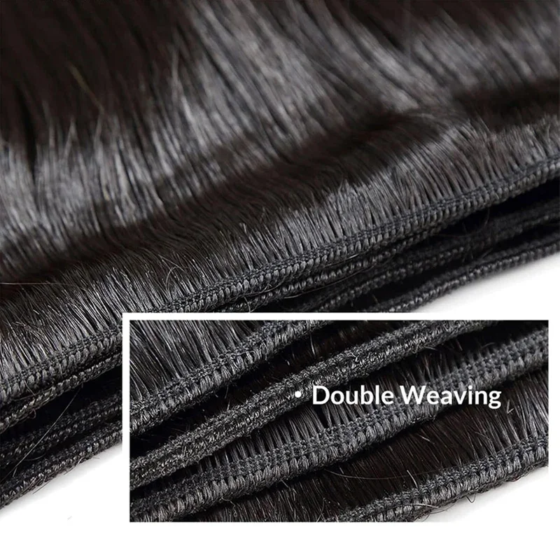 Body Wave Human Hair 1 Bundle 10A Grade 100g/PC 10 Inch Brazilian Virgin Hair Double Weft Hair Extensions Natural Black Color