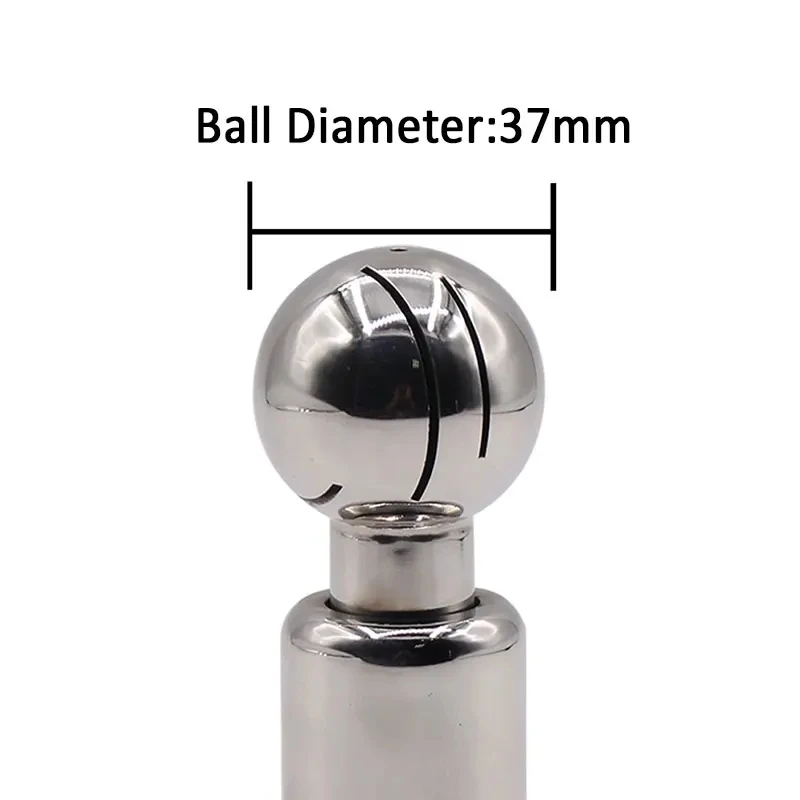 1/2'' Female Rotary Spray Ball Stainless Steek Cleaning Head Ball For CIP Tank 360 Degree Coverage Washing Fitting