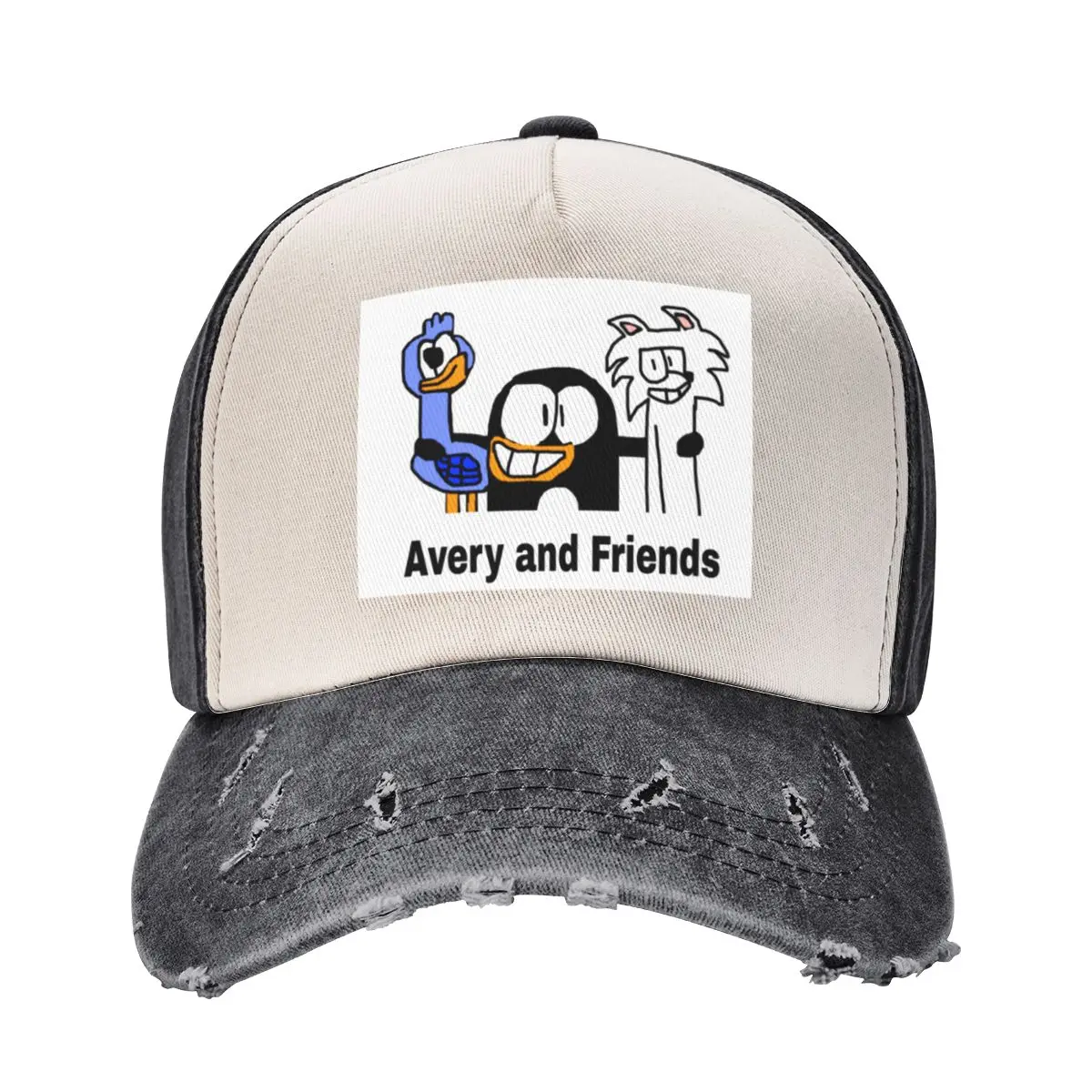 Avery, Fodo, and Toby are best friends and they've known each other for years Baseball Cap cute dad hat Bobble Hat Woman Men's