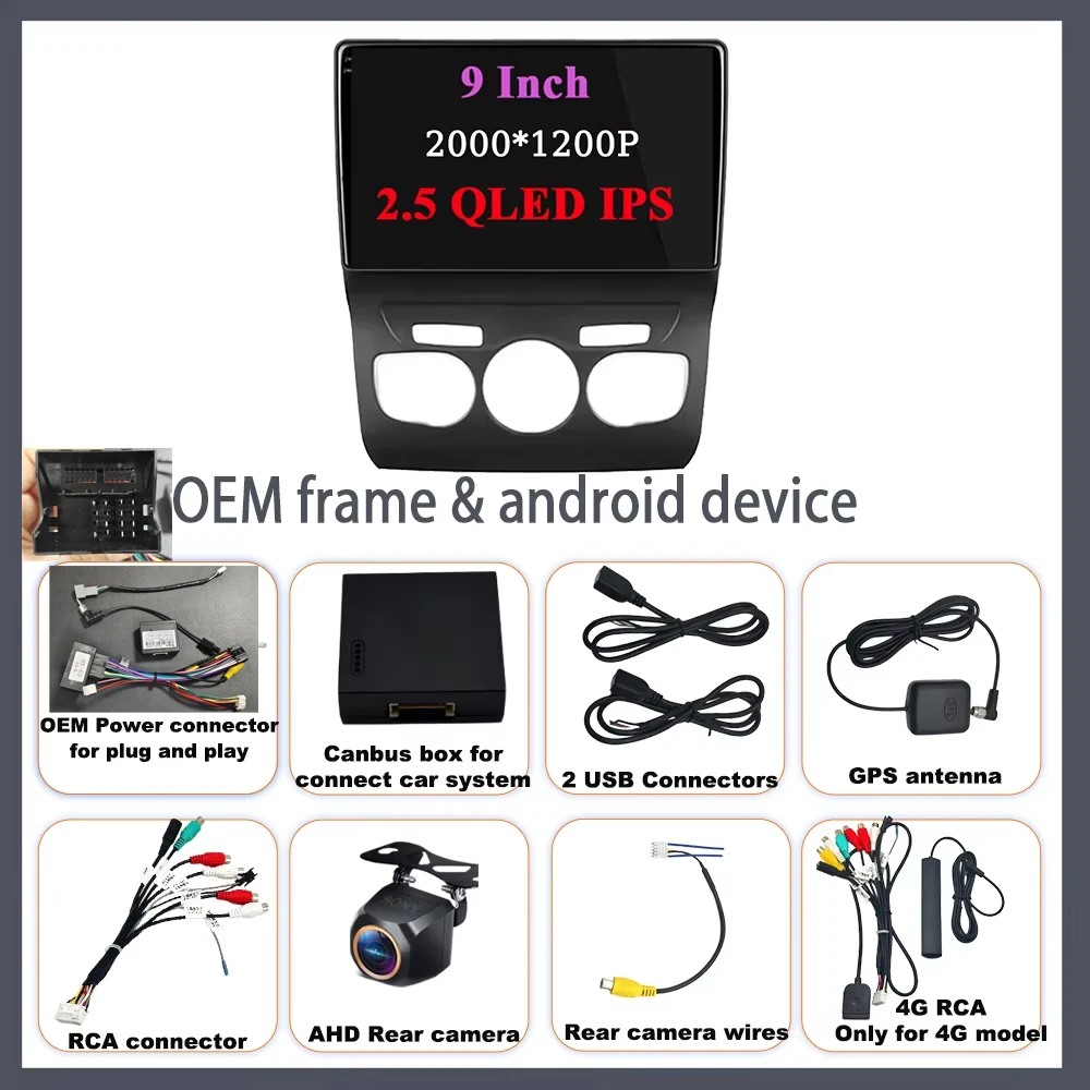 ワイヤレス Android 15 Carplay シトロエン C4 C4L DS4 2012-2017 8