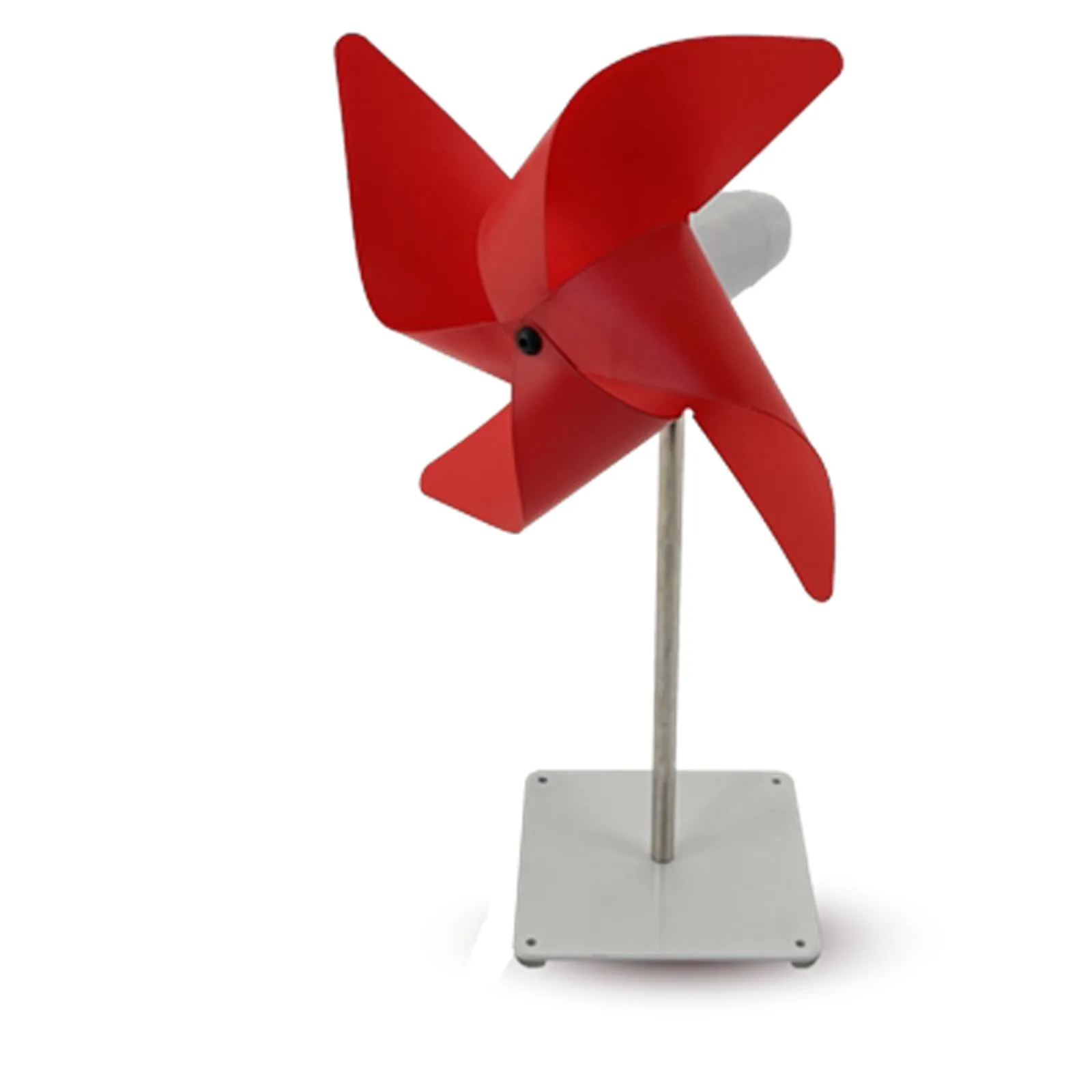 Wind Power Generator Miniature Four-blade Windmill Generator DIY Pinwheel Toy Night Light Making Education Supplies 10W