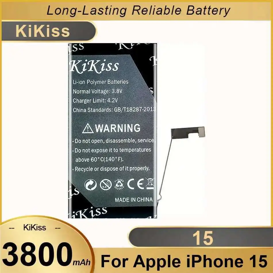 

For Apple Iphone 15 3800Mah Mobile Phone Battery Lightweight