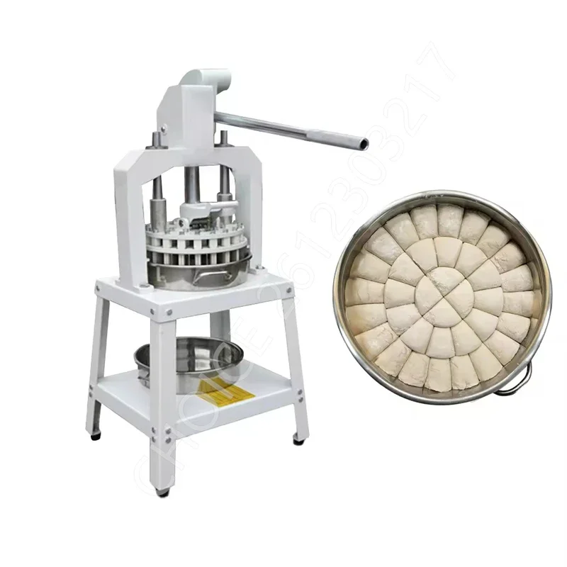 Manuale 30 ~ 180g panetteria che fa manuale 36 pezzi divisore di pasta macchina per tagliare la pasta di alta qualità macchina per dividere la pasta rotonda