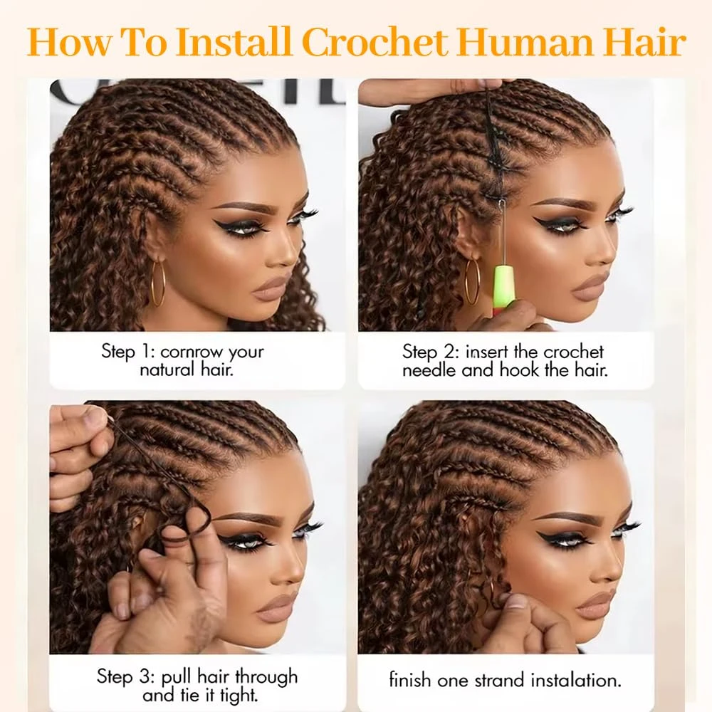 Rambut Rajut Manusia GOWIK 300 - Feather Hair Extension ulasan dan harga