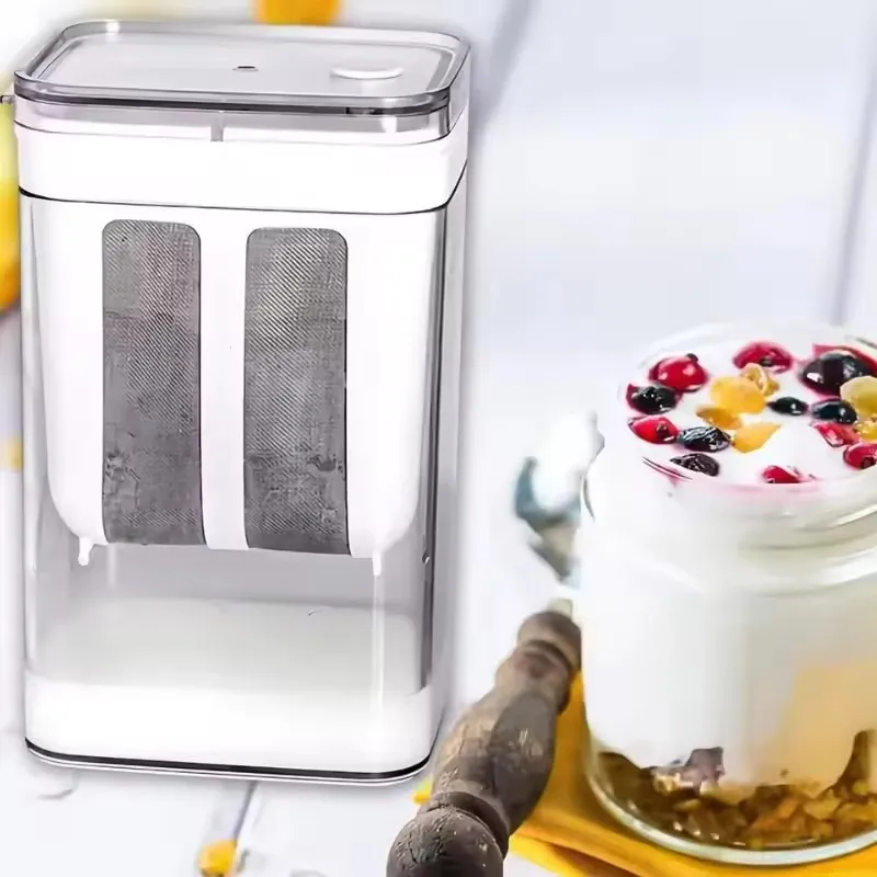 

Greek Yogurt Maker Yogurt Filter Stainless Steel Strainer Whey Separation Tools Cheese Moisture Seperator Kitchen Accessories