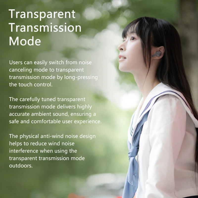 MOONDROP MOCA HiFi Sound Quality ANC TWS Low Latency Automatic Reconnection Wireless Charging BASS Control In-ear headphones