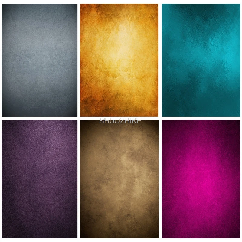 Photorealistic Fabric Gradient Vintage Abstract  Photography Background Portrait Photo Backdrops Studio Props  ZLSY-31