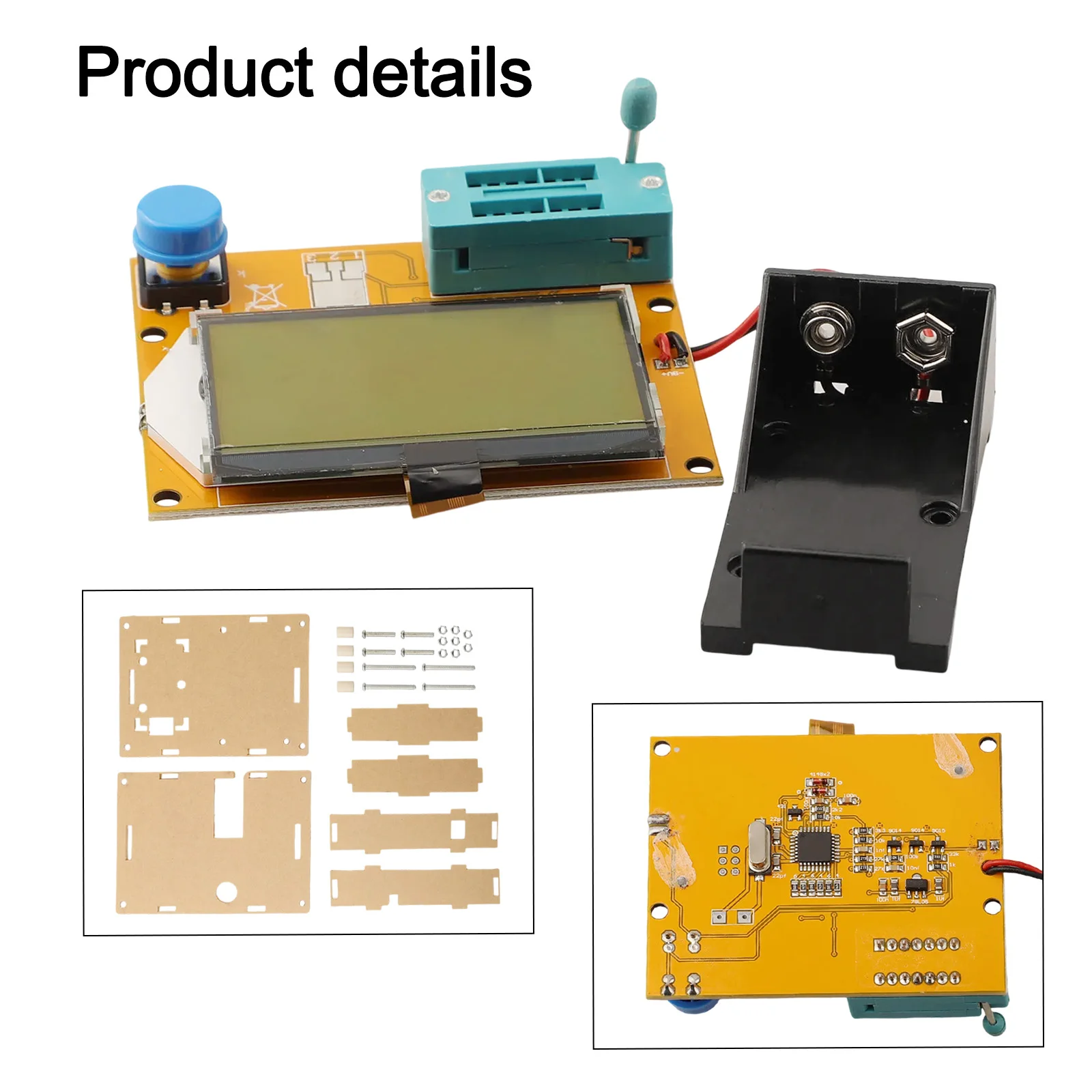 Advanced Functionalities For Electronics Hobbyists Digital Transistor Tester Diode Triode Tester Clear LCD Display