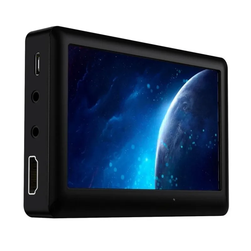 Leitor de cartão de caixa de gravação de tela de 4,3 polegadas Saída de vídeo HDMI suporta cartão TF U disk