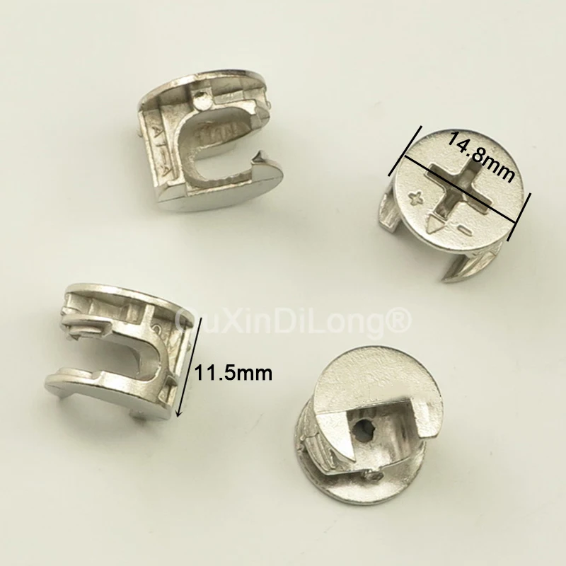 500Sets Three-In-One Furniture Connecting Fittings Wardrobe Wooden Fastenings Connector Fitting Eccentric Wheel Hardware GF994