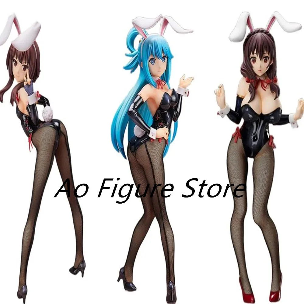 

Native BINDing Megumin KonoSuba Aqua Yunyun Bunny Girl Figure PVC Anime Model Toys Dolls Gifts