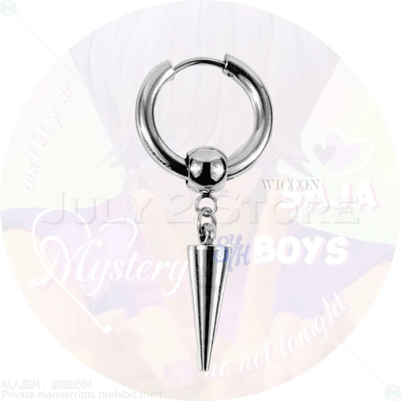 Anime Kpop Demon Cosplay Saja Boys Mystery Hair Purple Gray Wig Heat Resistant Synthetic Hair Wigs + Wig Cap Halloween Christmas