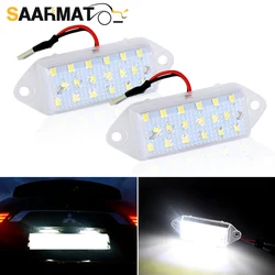 2PCS Canbus LED Car Number License Plate Light for Mitsubishi Lancer EVO VIII 2004--2008 EVO X 2008-2018 8341A099 MB596500