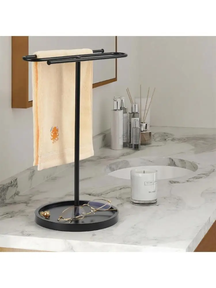 652F Modern Towel Organizers Replaement S Weighted Base Standing Towel Rack
