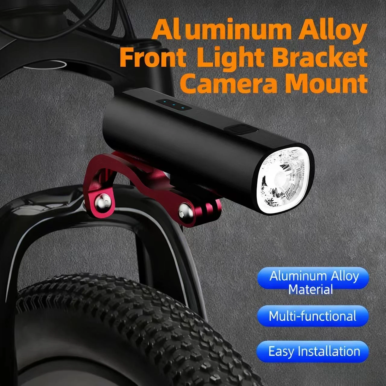 QUAD LOCK велосипедное крепление на передний фонарь, велосипедная вилка, светильник для крепления арки, удлинитель, кронштейн для фонарика, удлинитель