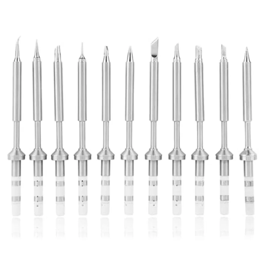 

TS100 Soldering Iron Tip Mini Soldering Iron Tips Electric Mini Pen Type Stainless Steel Soldering Iron Tips Replacement For TS