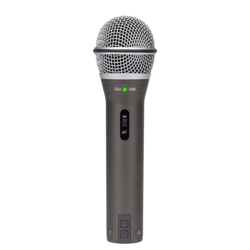 100% Original Samson Q2U Handheld Dynamic USB Microphone with XLR and USB I/O High Quality