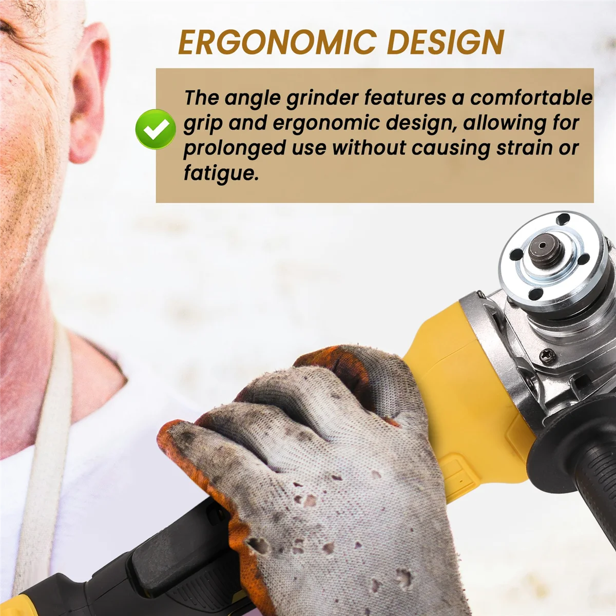 ブラシレスアングルグラインダー,18V,20Vバッテリー,コードレスグラインダー,木工切削工具,125mm,バッテリーなし