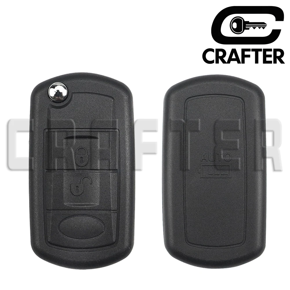 Key Crafters Land Rover Discovery3 Flip Remote Car Key HU92 or HU101 NT8-15K6014CFFTXA 315/433MHz 46CHIP With Key Cutting