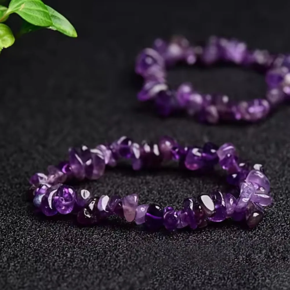 Amethyst 5-8mm Natutal Stone Irregular Quartz Gravel Beads Freeform Chip Tiger Eye For Jewelry Making Diy Bracelet Necklace