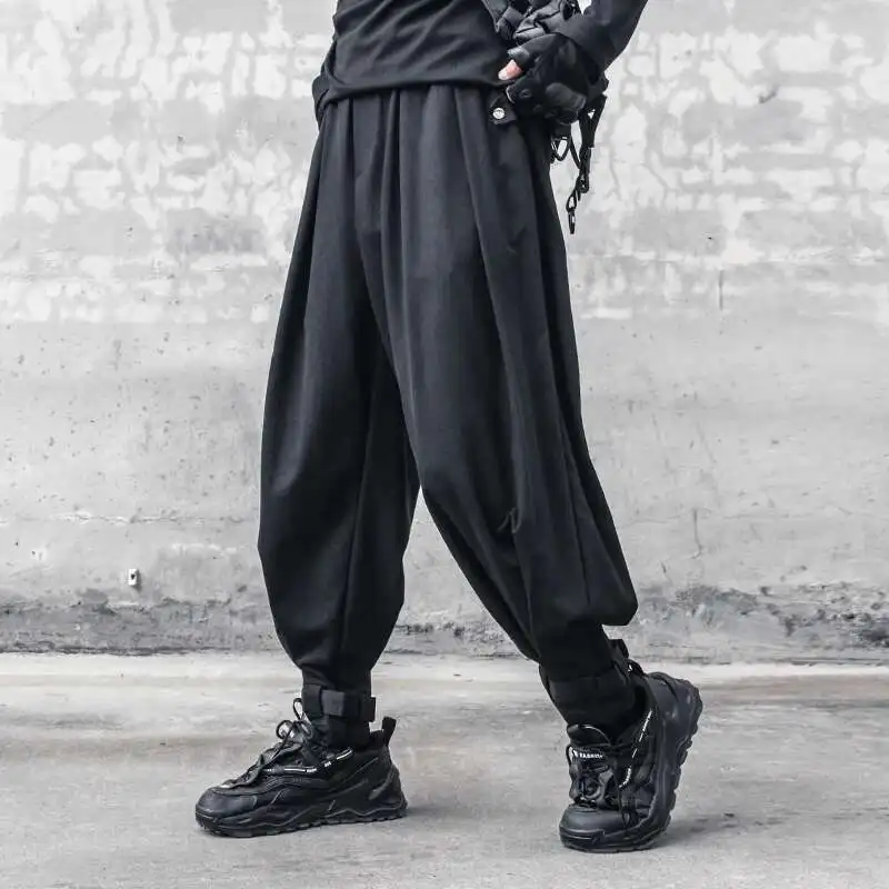 Foot Hanging Loose Feeg New Fashion Autumn Harun Clothes Bound Niche Design Sense Dark Trend Men's Pants