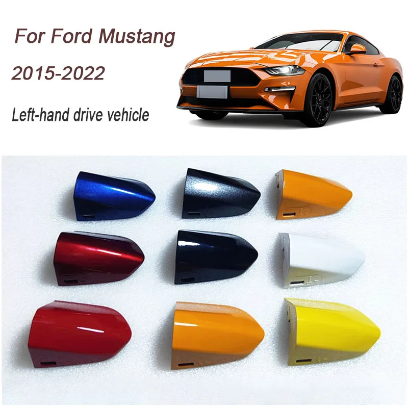 

LHD New Front Left Exterior Door Handle Cover Cap for Ford Mustang 2015-2022 FR3Z-63218A15-ACPTM