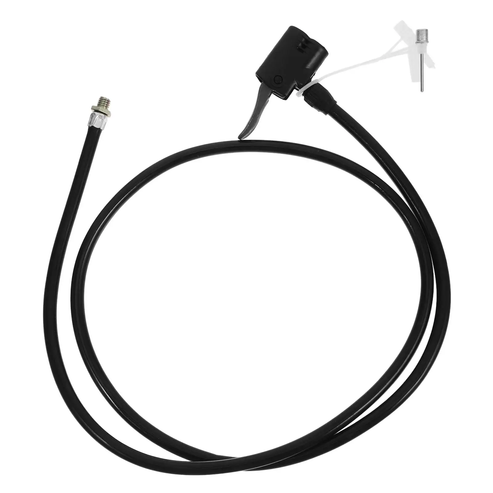 

Bicycle Pump Hose Bike Inflator Tube Needle Connect Plastic Convenient Inflation