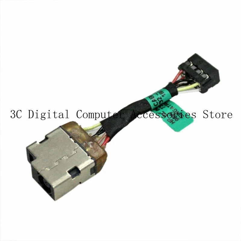

Для HP 15-f162dx 15-f199nr 15-f205dx 15-f209nr разъем питания переменного и постоянного тока, кабель порта зарядки