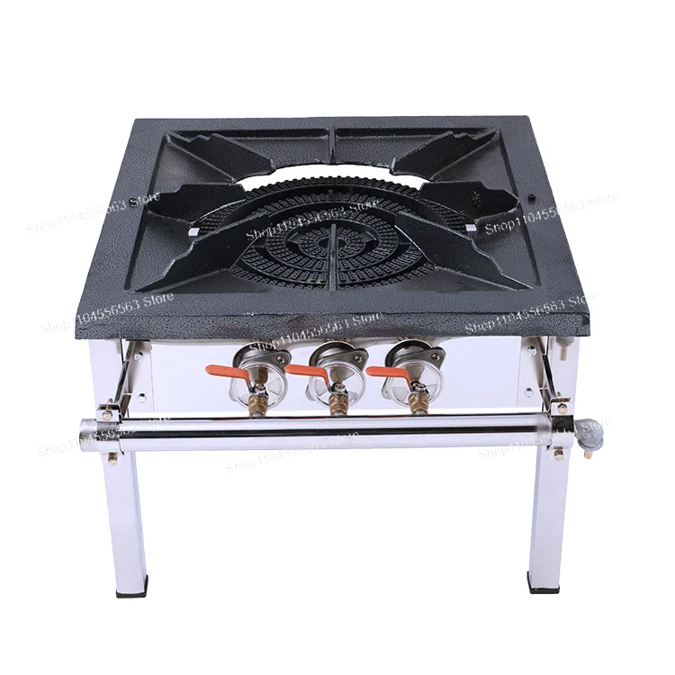 

Газовая варочная панель Lyroe с 4 кольцами — горелка высокой мощности с прямой опорой для кастрюли