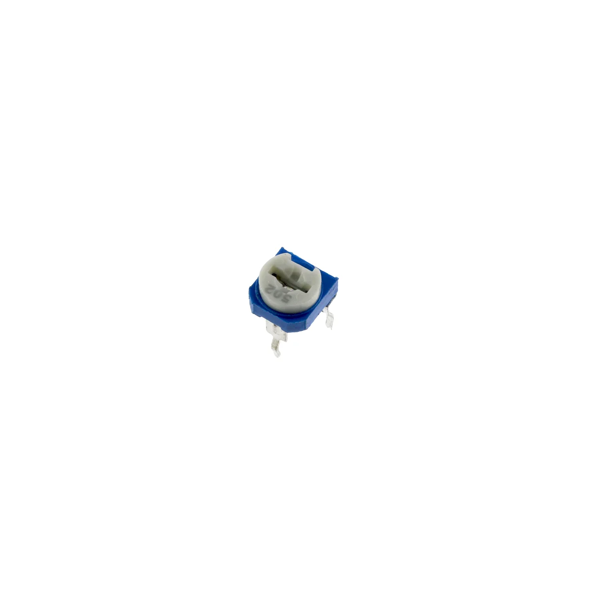 20Pcs 100-1MOhm Blue&White Variable Horizontal Adjustable Variable Trimmer Resistor RM065 Rm-065 Potentiometer Assortment Kit