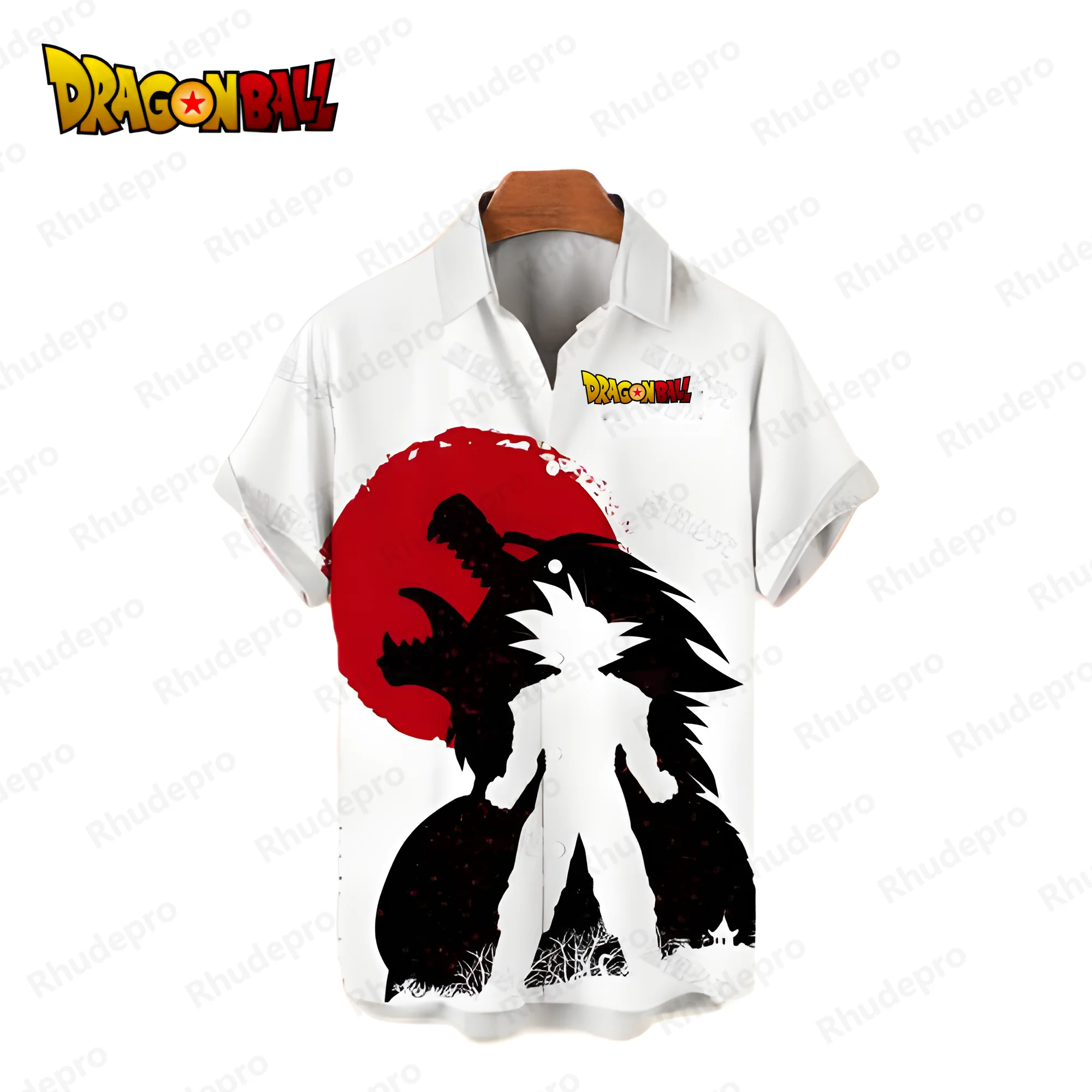 Vegeta Dragon Ball Z Men's Shirts Goku Oversized 2024 Fashion Hawaiian Shirt Mens Designer Clothes Cool Streetwear Y2k Anime