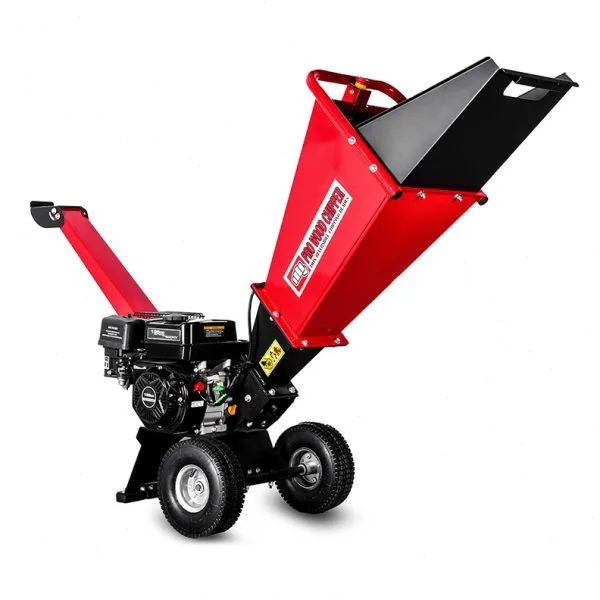 

7HP Tree Chipper Mini Wood Chipper Foret Garden Wood Shredder Mulcher Chipper Outlet Capacity Drum Branch Wood Crusher