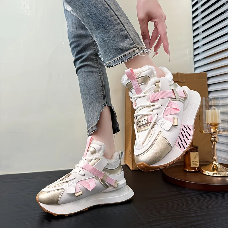 أحذية رياضية نسائية جديدة ذات نعل شبكي يسمح بالتهوية أحذية رياضية نسائية غير رسمية برباط للخروج أحذية نسائية منخفضة الجودة أحذية رياضية Zapatos De Mujer