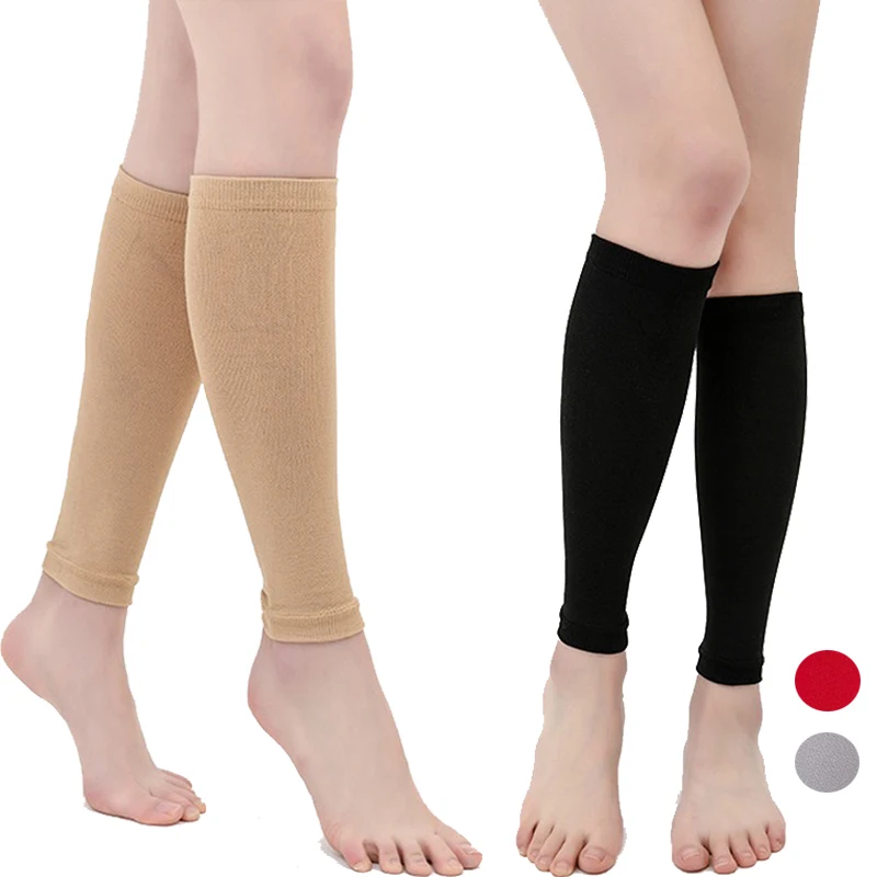 Compression Socks Medical Prevent Varicose Veins Toeless Support Hose for Women Men Leg Warmer  1 Pairs