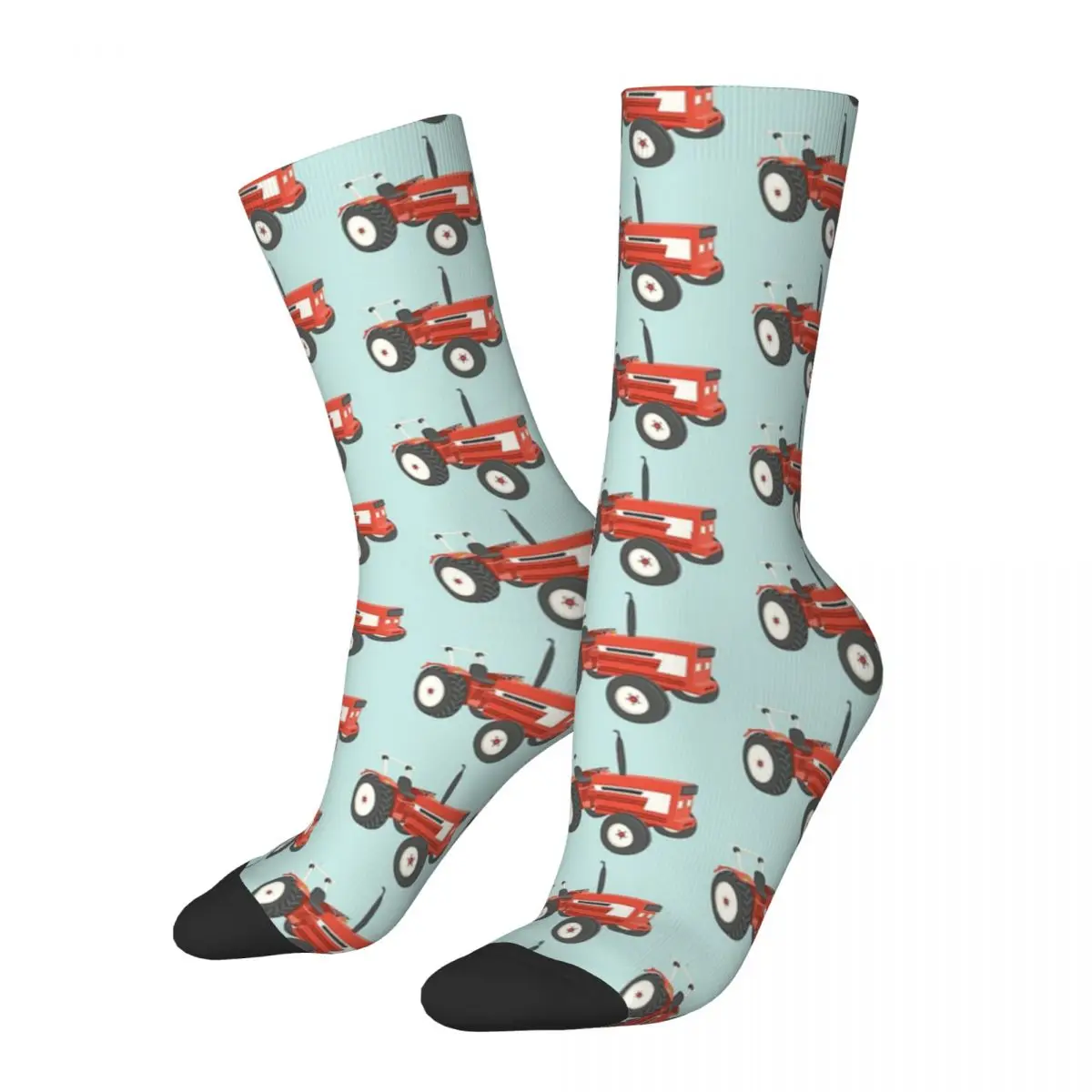 

Tractors Old Farm Tractor Men Women Socks Cycling Novelty Spring Summer Autumn Winter Stockings Gift